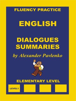 cover image of English, Dialogues and Summaries, Elementary Level